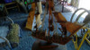 Antiguo Barco A Escala Artesanal Vintage Decoracion 0