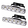 Lampara 6 Led Drl Rigida Diurna Blanca & Giro Secuencial Dyl 0