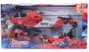 Set Juego Muñecos Figuras Bomberos Escuadrón De Rescate Accs 4
