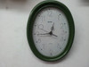 Reloj De Pared Madera Formitex Verde Fondo Banco 1