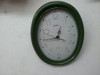 Reloj De Pared Madera Formitex Verde Fondo Banco 4