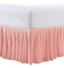 Inicio Soft Things Microfiber Falda De Cama Plisada, Diseño 0