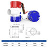 Bomba Agua Eléctrica Barcos 24 V 12 V 1100 Gph 750 Gph 500 G 7 Bomba Agua Eléctrica Barcos 24 V 12 V 1100 Gph 750 Gph 500 G 7