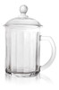 Mug De Vidrio Imperial Con Tapa Circular 0
