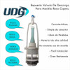Repuesto Valvula De Descarga Roca + Boton Redondo Cromado 1