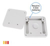 Lampara Veladora Pared Sensor Luz Nocturna Noche 5