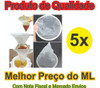 5x Filtros Fino Coador Mel Nylon Saída Centrifuga Decantador 0