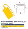 Etiqueta De Plástico - 20 Pçs 1