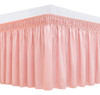 Faldas Cortinas De Cama Elásticas Color Rosa 0