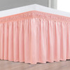 Faldas Cortinas De Cama Elásticas Color Rosa 1