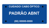 Plaqueta De Identificação Óptica - Gravação A Laser - 1000un 2