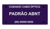 Plaqueta De Identificação Óptica - Gravação A Laser - 1000un 5