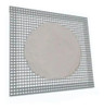Erlenmeyer 3.000ml Vidro Boro 3.3 + Tela De Arame 26x26cm 2