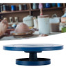 Mesa Giratória Para Escultura Em Roda, Acessório Azul 10cm 6