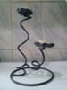 Candelabro De Hierro Para 2 Velas 2