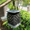 Lampara Farol Solar Led Efecto Llama Danzante Fuego 10hs 4