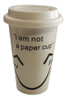 Vaso De Cerámica Re Utilizable Con Tapa De Silicona 2 Vaso De Cerámica Re Utilizable Con Tapa De Silicona 2