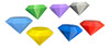 Las 7 Esmeraldas Del Caos De Sonic En 3d 7x10 Cm Gaming Game 0