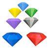 Las 7 Esmeraldas Del Caos De Sonic En 3d 7x10 Cm Gaming Game 1