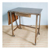 Mesa Industrial Con Ruedas Y Extensible Con Cajon De Metal 5