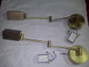 2 Apliques Para Cuadro De Bronce Lampara Bipin Precio  C/u 2