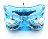 Pandeirola De Chimbal Torelli Tpc307 Azul Para Fixar 6