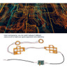 Botões Abxy Direction De Substituição Da Placa Led Do Contro 7