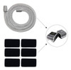 6 Filtros Espuma P/ Cpap Bipap G2 Bmc + Traqueia Cinza 0