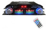Amplificador De Áudio Hifi De 4 Canais Bluetooth Usb Sd Aux 0