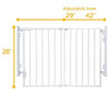 Seguridad 1st Ready To Install Gate White 1