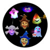 Colgantes Led X5 Surtido Collar Luminoso Halloween - Cc 0