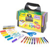 Valija De Arte Caddy Crayola Tijera Brillantina +90 Piezas 1