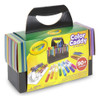 Valija De Arte Caddy Crayola Tijera Brillantina +90 Piezas 2