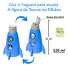 Kit 10 Garrafas Foguete Giratória Mickey Lembrancinha Festa 3