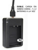 Cargador Doble + Bateria P/ Sony Np-bx1 Hx300 As200v Rx100 1