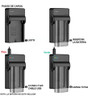 Cargador Doble + Bateria P/ Sony Np-bx1 Hx300 As200v Rx100 4