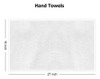 Orighty 12 Pack Premium Hand Towels Set - Secado Rápido Y To 2