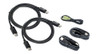 Iogear Dual View Displayport Usb Kvm Cable Kit With 1