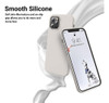 Funda Compatible iPhone 12 Pro Max Silicona. Color Piedra. 2