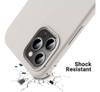 Funda Compatible iPhone 12 Pro Max Silicona. Color Piedra. 6
