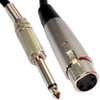Cable 1/4 Dorado A Cannon Jack 1 Metro ( 028-146) 1