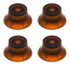 ~? Mxuteuk 4pcs Amber Guitarra Eléctrica Bajo Top Hat Perill 0