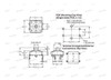 3 Pulsadores Tact Switch 7.3 Mm (base 12x12mm) 2