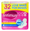 Kit C/ 5 Absorvente Intimus Tripla Proteção Suave C/abas 32u 3