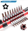 Punta Torx Tamper 5 Lobulos Ts25 Enc 3/8  Bubba Tools 5