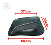 Mochila Casco Duro Modelo Carbono Preta 45litros 2