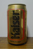 Lata Kaiser 350ml Brasil, Vacía 2