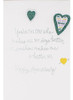Tarjeta De Aniversario De Hallmark (corazones Con Patrones) 2
