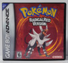 Cartucho Fita Pokémon Radical Red Game Boy Advance Gba / Nds 0
