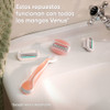 Máquina Para Afeitar Recargable Gillette Venus Spa 1 U 6
